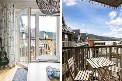 Balkong eller utsiktsbild