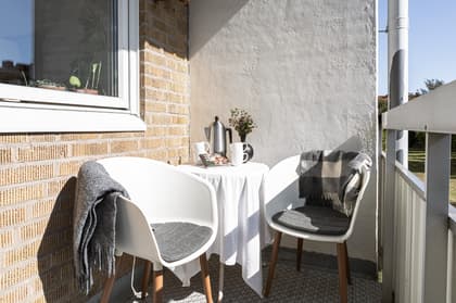 Balkong eller utsiktsbild