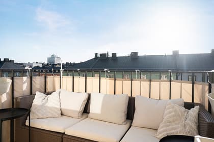 Balkong eller utsiktsbild