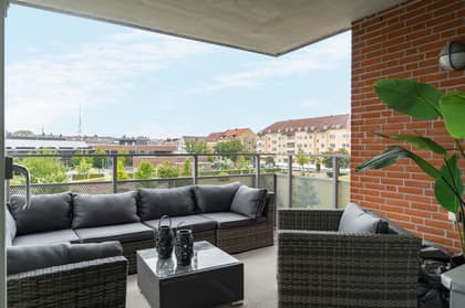 Balkong eller utsiktsbild