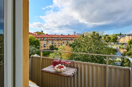 Balkong eller utsiktsbild