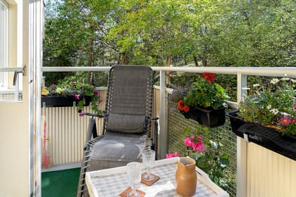 Balkong eller utsiktsbild