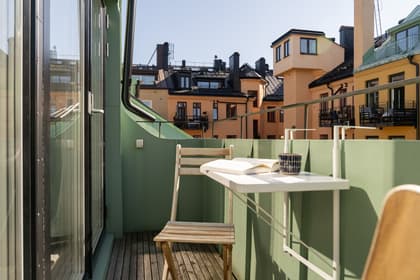 Balkong eller utsiktsbild