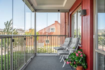 Balkong eller utsiktsbild