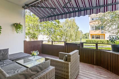 Balkong eller utsiktsbild