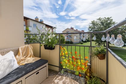 Balkong eller utsiktsbild