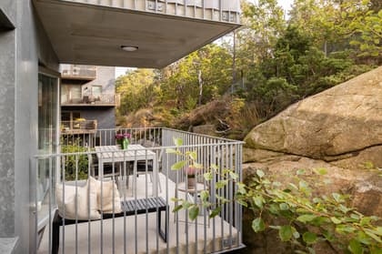 Balkong eller utsiktsbild