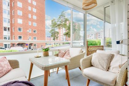 Balkong eller utsiktsbild