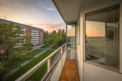 Balkong eller utsiktsbild