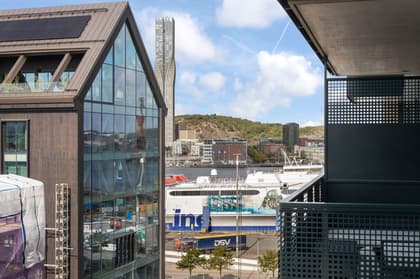 Balkong eller utsiktsbild