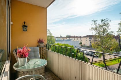 Balkong eller utsiktsbild