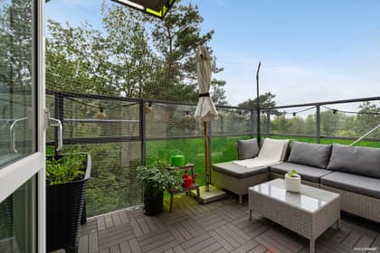 Balkong eller utsiktsbild