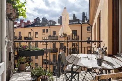 Balkong eller utsiktsbild