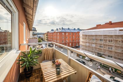 Balkong eller utsiktsbild