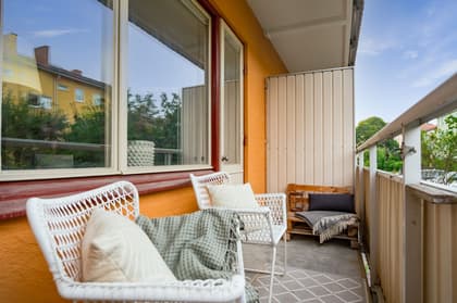 Balkong eller utsiktsbild