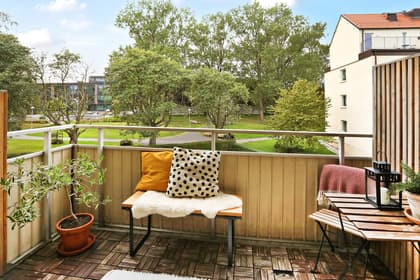 Balkong eller utsiktsbild