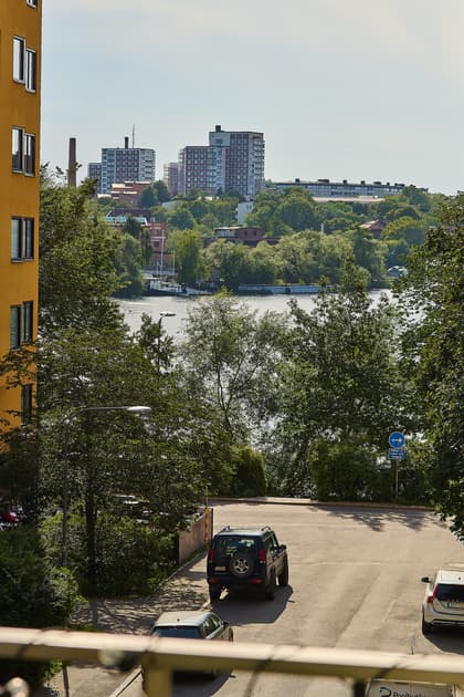 Balkong eller utsiktsbild