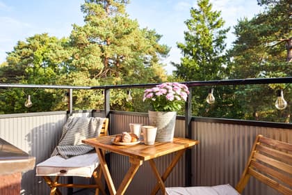 Balkong eller utsiktsbild