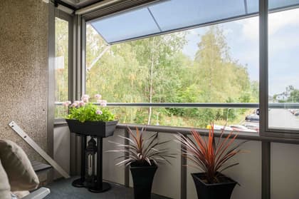 Balkong eller utsiktsbild