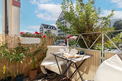 Balkong eller utsiktsbild