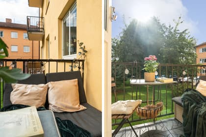 Balkong eller utsiktsbild