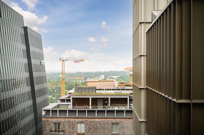 Balkong eller utsiktsbild