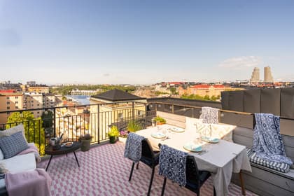 Balkong eller utsiktsbild