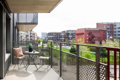 Balkong eller utsiktsbild