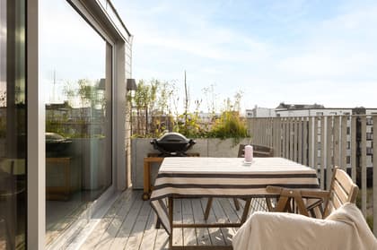 Balkong eller utsiktsbild