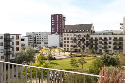 Balkong eller utsiktsbild