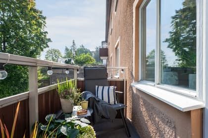 Balkong eller utsiktsbild