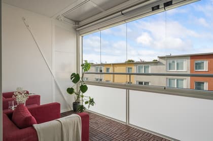 Balkong eller utsiktsbild