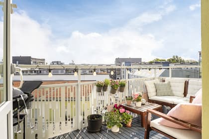 Balkong eller utsiktsbild