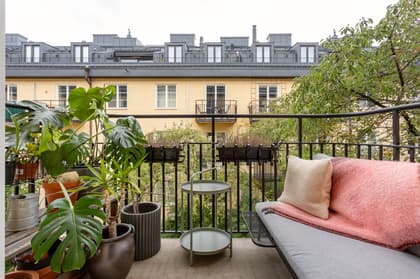 Balkong eller utsiktsbild