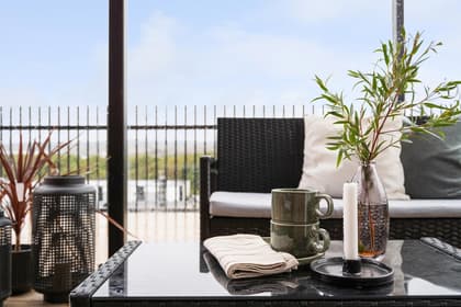 Balkong eller utsiktsbild