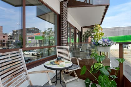 Balkong eller utsiktsbild