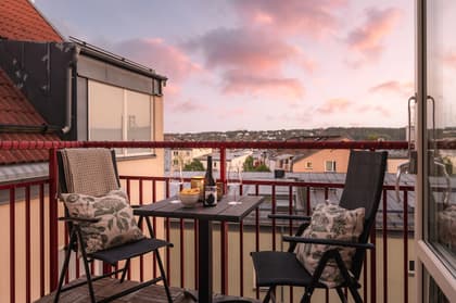 Balkong eller utsiktsbild