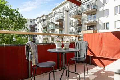 Balkong eller utsiktsbild