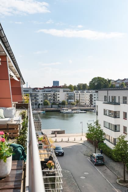 Balkong eller utsiktsbild