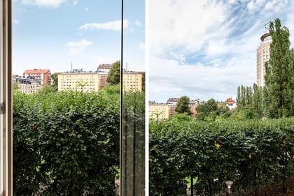 Balkong eller utsiktsbild