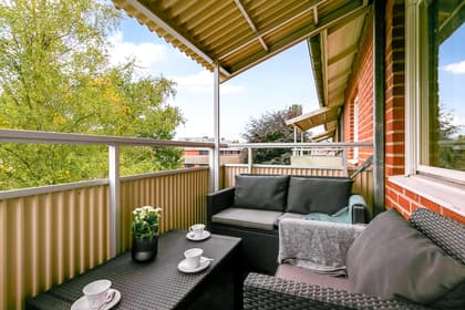 Balkong eller utsiktsbild