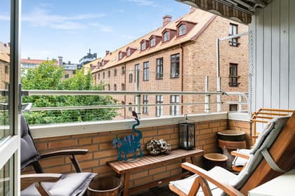 Balkong eller utsiktsbild