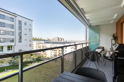 Balkong eller utsiktsbild