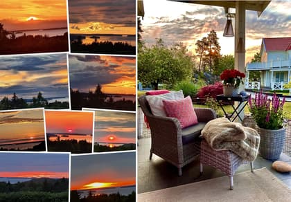 Balkong eller utsiktsbild