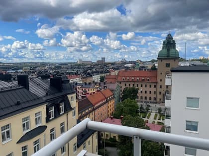 Balkong eller utsiktsbild