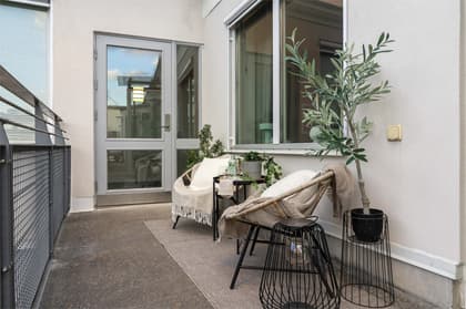 Balkong eller utsiktsbild