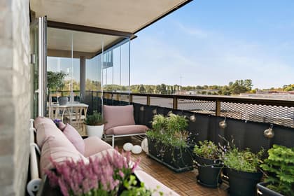 Balkong eller utsiktsbild