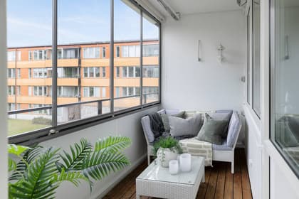 Balkong eller utsiktsbild