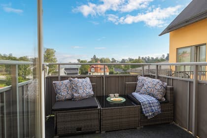 Balkong eller utsiktsbild