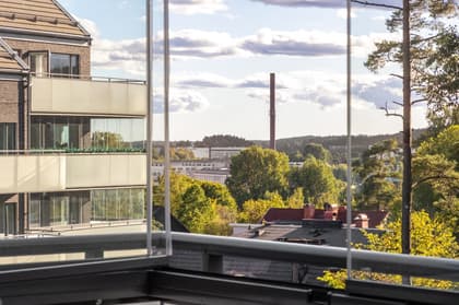 Balkong eller utsiktsbild